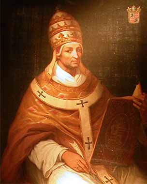 Portrait du pape Jean XXII par Henri Serrur