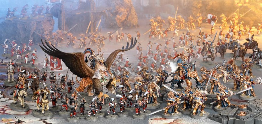 Des figurines Warhammer Age of Sigmar